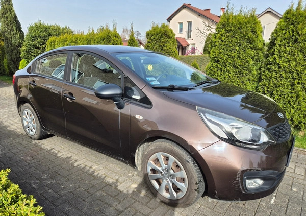 Kia Rio cena 26900 przebieg: 165000, rok produkcji 2013 z Wrocław małe 106